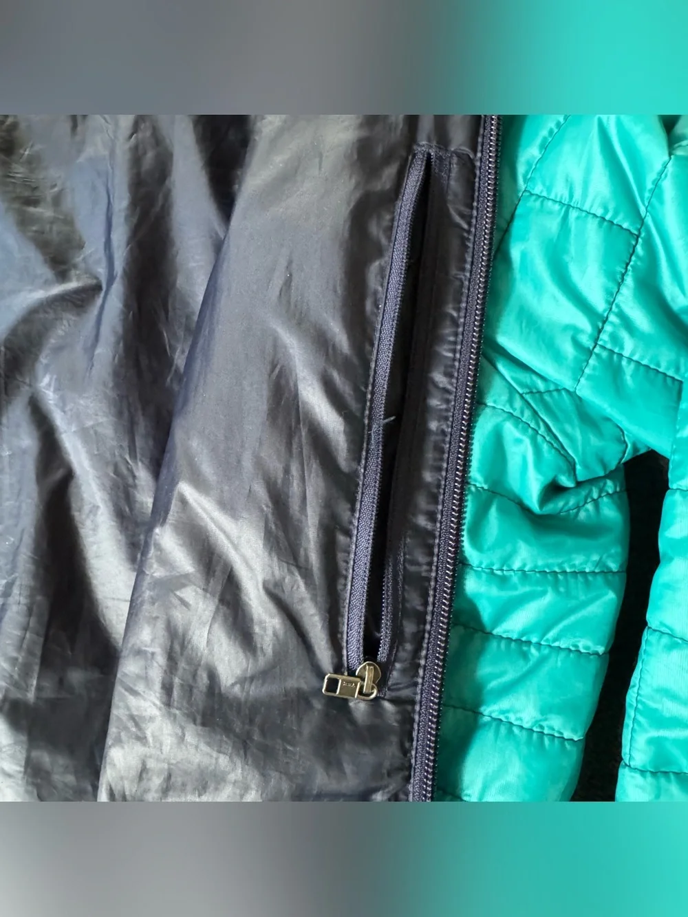 Patagonia Women's Nano Puff Jacket Teal Epic Blue Quilted Outdoor Hiking S - Picture 6 of 11